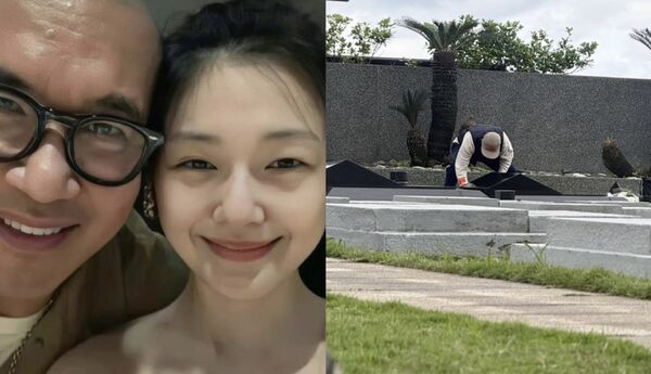 노란 수영복에 섹시한 몸매 어필하는 존예 처자