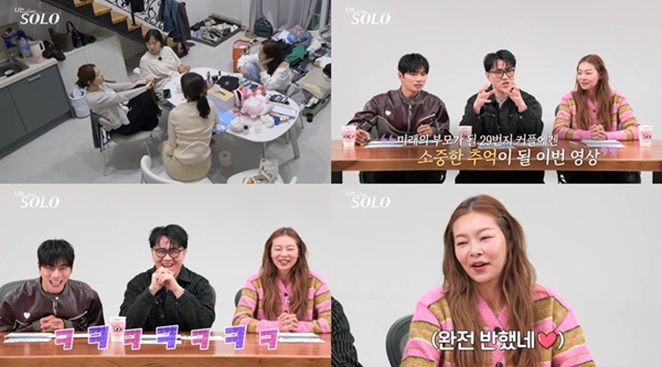 노란 수영복에 섹시한 몸매 어필하는 존예 처자