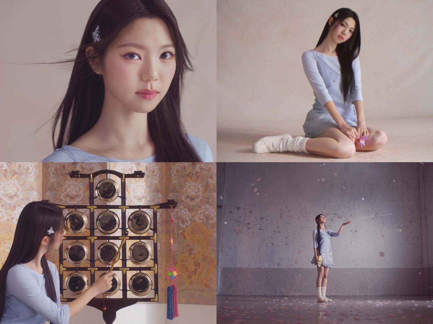 노란 수영복에 섹시한 몸매 어필하는 존예 처자