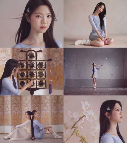 노란 수영복에 섹시한 몸매 어필하는 존예 처자