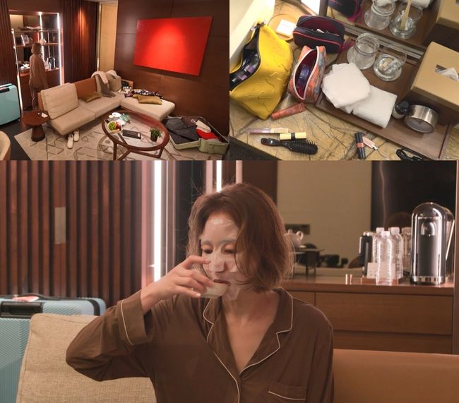 노란 수영복에 섹시한 몸매 어필하는 존예 처자