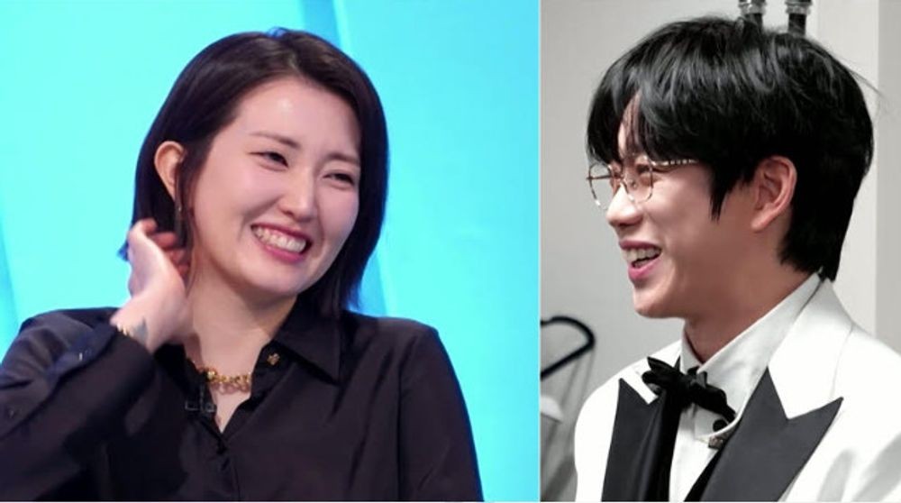 노란 수영복에 섹시한 몸매 어필하는 존예 처자