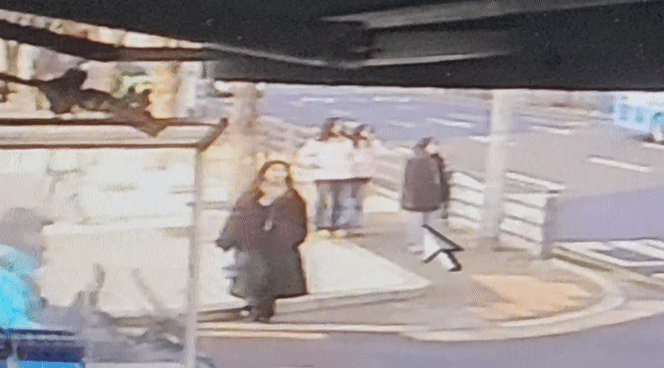 사건 현장을 목격한 사람들이 놀라움을 감추지 못하고 있다. /사진=독자 제공