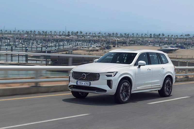 볼보 'XC90'의 주행 모습./볼보자동차코리아