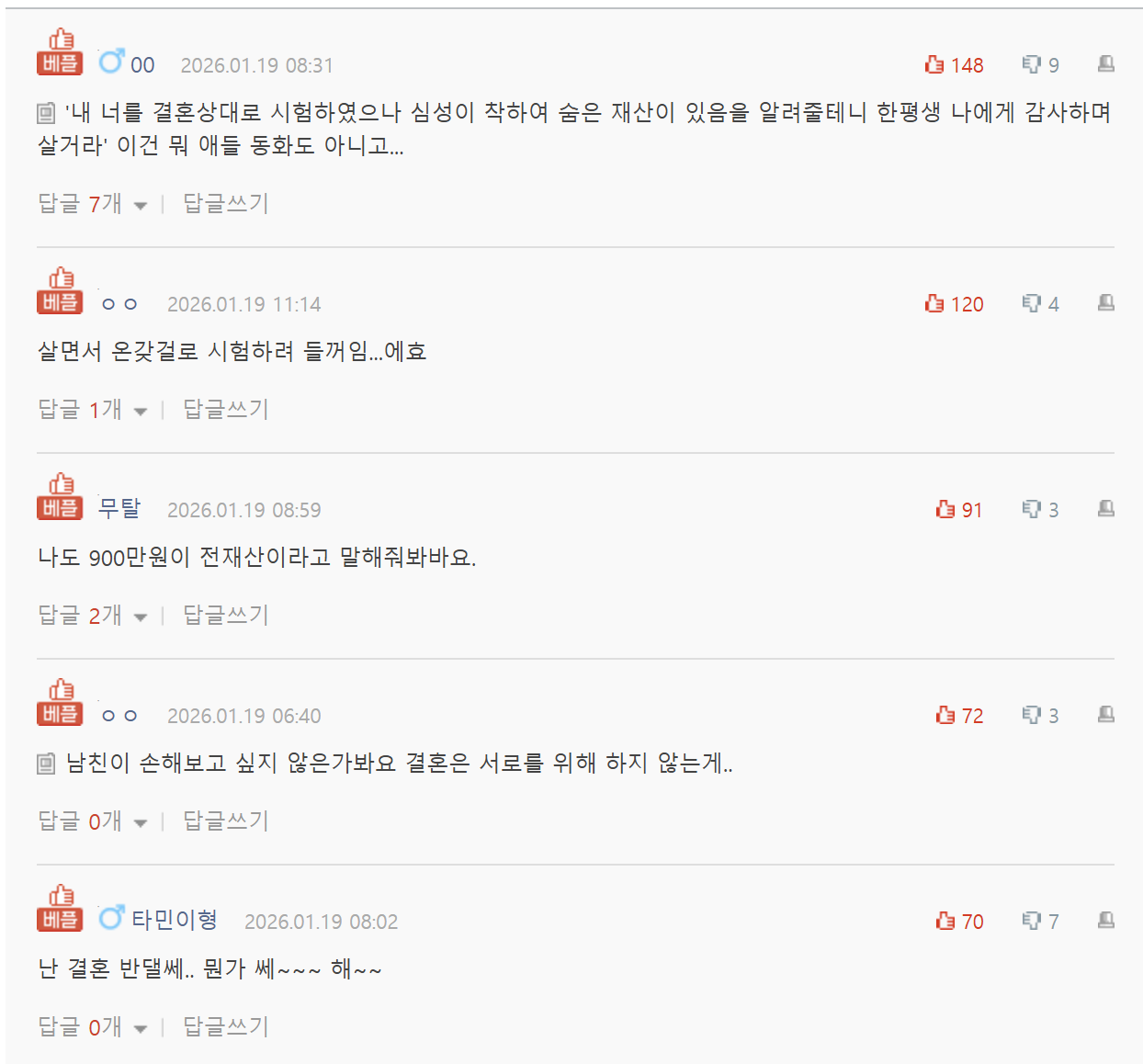 결혼 전 여친에게 재산을 속인 남자 | 인스티즈