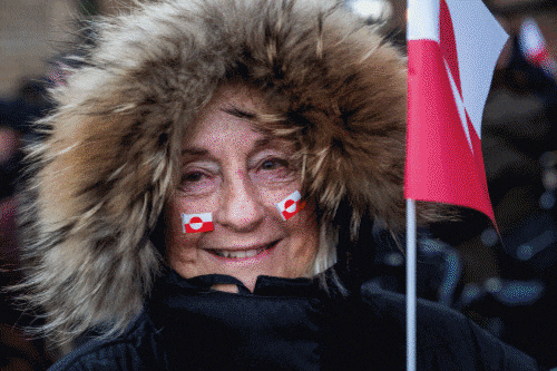 트럼프와 맞서는 그린란드 사람들, 2026년 1월 22일 그린란드 / 원선우 특파원