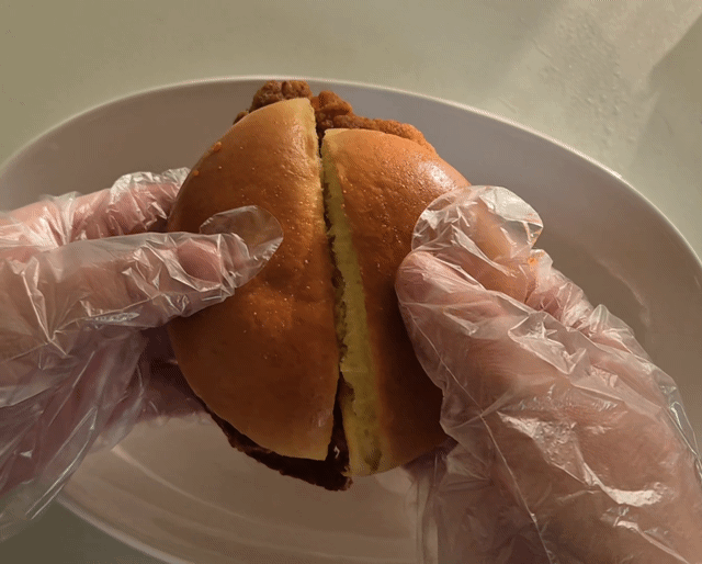 ‘맥크리스피 마라 클래식 버거’. 이예솔 기자