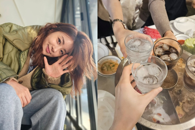 노란 수영복에 섹시한 몸매 어필하는 존예 처자