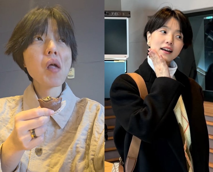 노란 수영복에 섹시한 몸매 어필하는 존예 처자