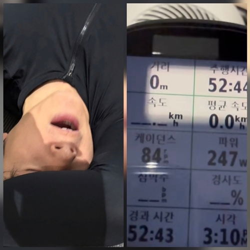 노란 수영복에 섹시한 몸매 어필하는 존예 처자