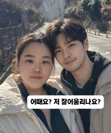 노란 수영복에 섹시한 몸매 어필하는 존예 처자