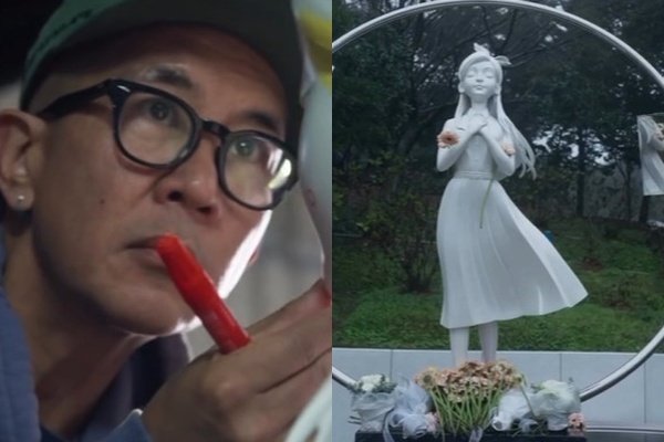 노란 수영복에 섹시한 몸매 어필하는 존예 처자