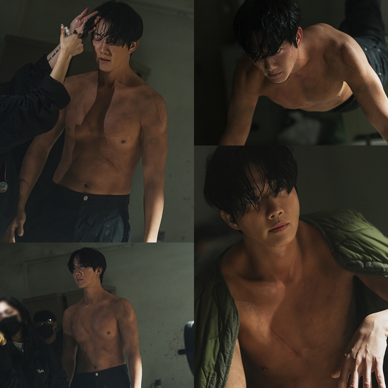 노란 수영복에 섹시한 몸매 어필하는 존예 처자