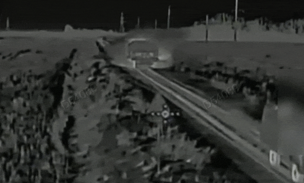 우크라이나군이 공개한 영상의 일부