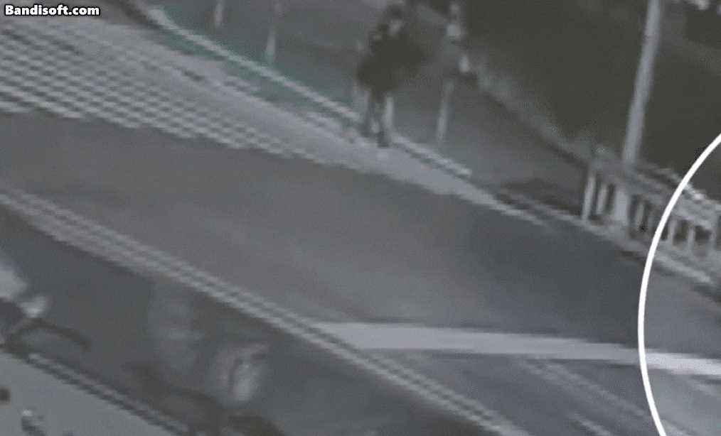 김인호 산림청장이 음주운전을 하다 보행자를 칠 뻔한 장면. /TV조선