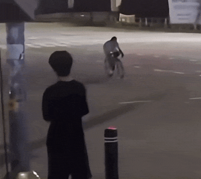 픽시 주행 중 발생한 안전 사고. [온라인 커뮤니티]