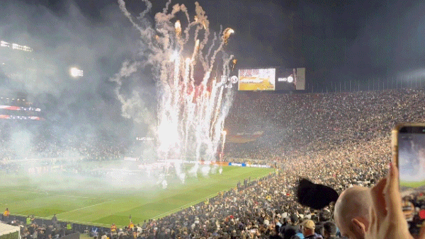 지난 21일(현지 시간) 손흥민(LAFC)과 리오넬 메시(인터 마이애미)의 맞대결이 열린 '메모리얼 콜리세움 ⓒ 뉴스1 윤슬빈 관광전문기자