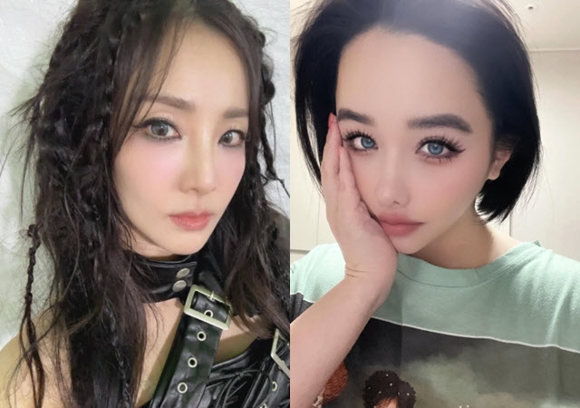 노란 수영복에 섹시한 몸매 어필하는 존예 처자