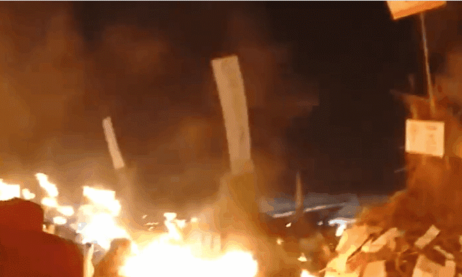 지난 2021년 열린 제주들불축제. /한화TV 유튜브 캡처