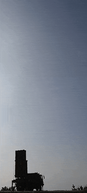 천궁-Ⅱ 발사 장면. [대한민국공군 유튜브 캡처]