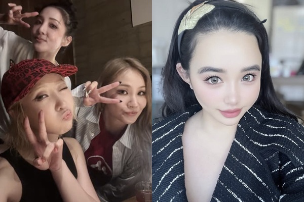 노란 수영복에 섹시한 몸매 어필하는 존예 처자