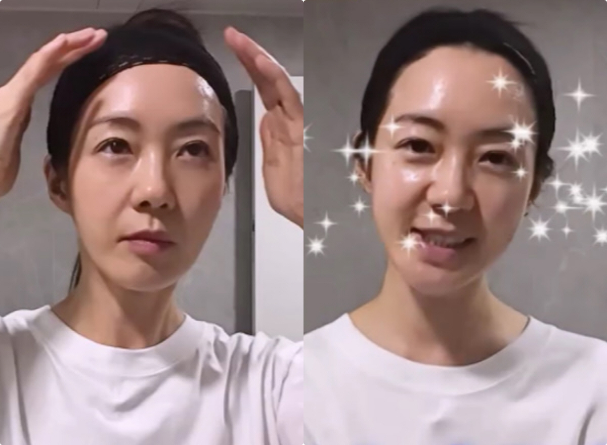 노란 수영복에 섹시한 몸매 어필하는 존예 처자