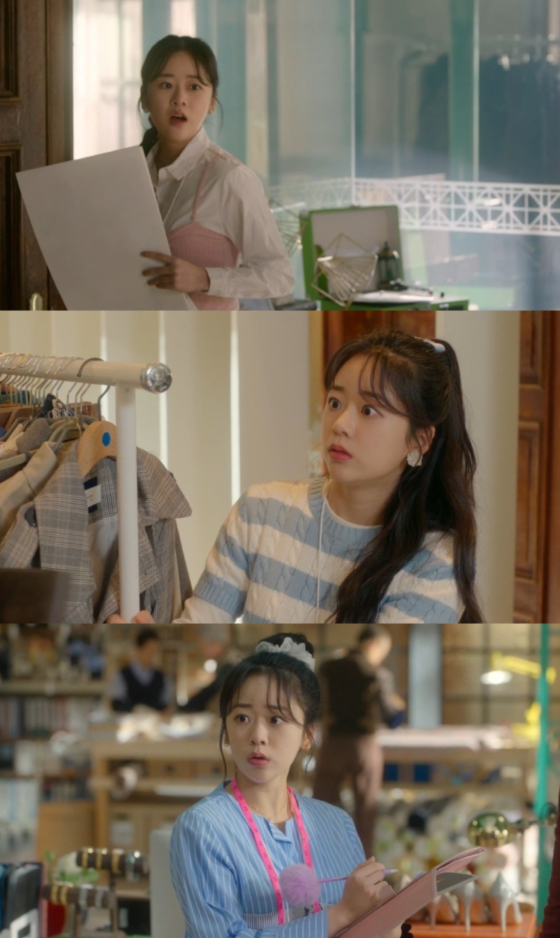 노란 수영복에 섹시한 몸매 어필하는 존예 처자