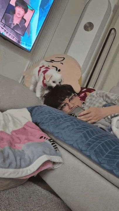 지현 씨 남편과 꼬꼬(김지현 제공) ⓒ 뉴스1