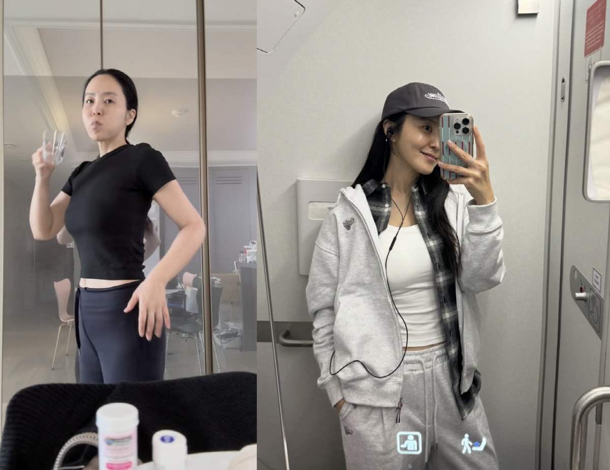 노란 수영복에 섹시한 몸매 어필하는 존예 처자