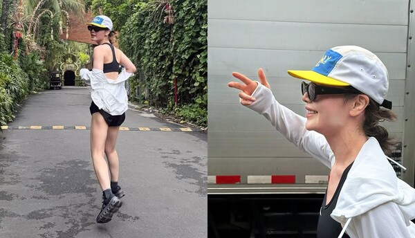 노란 수영복에 섹시한 몸매 어필하는 존예 처자