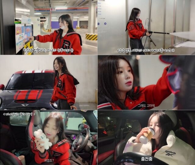 노란 수영복에 섹시한 몸매 어필하는 존예 처자