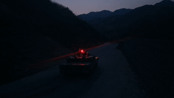 육군 22사단 전차대대 K1E1 전차가 9일 강원 고성군 학야리 사격장에서 전차포 사격훈련을 실시하고 있다.2026.3.9 ⓒ 뉴스1 윤왕근 기자