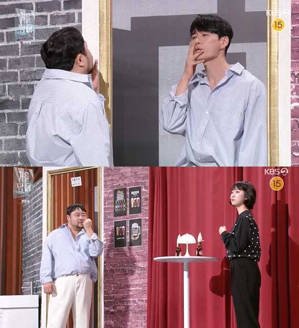 노란 수영복에 섹시한 몸매 어필하는 존예 처자