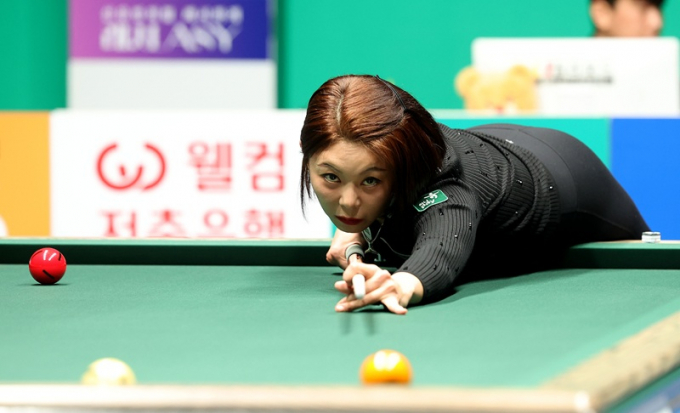 김가영 당구선수 2026 월드챔피언십 결승 샷 장면