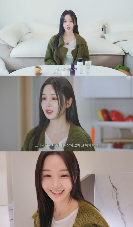 노란 수영복에 섹시한 몸매 어필하는 존예 처자