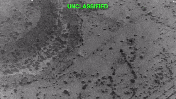 대(對)이란 군사작전을 수행 중인 미 중부사령부가 14일(현지시간) 엑스(X·옛 트위터)에 올린 이란 하르그섬 집중 공습 관련 동영상의 일부 화면. 2026.3.14 엑스