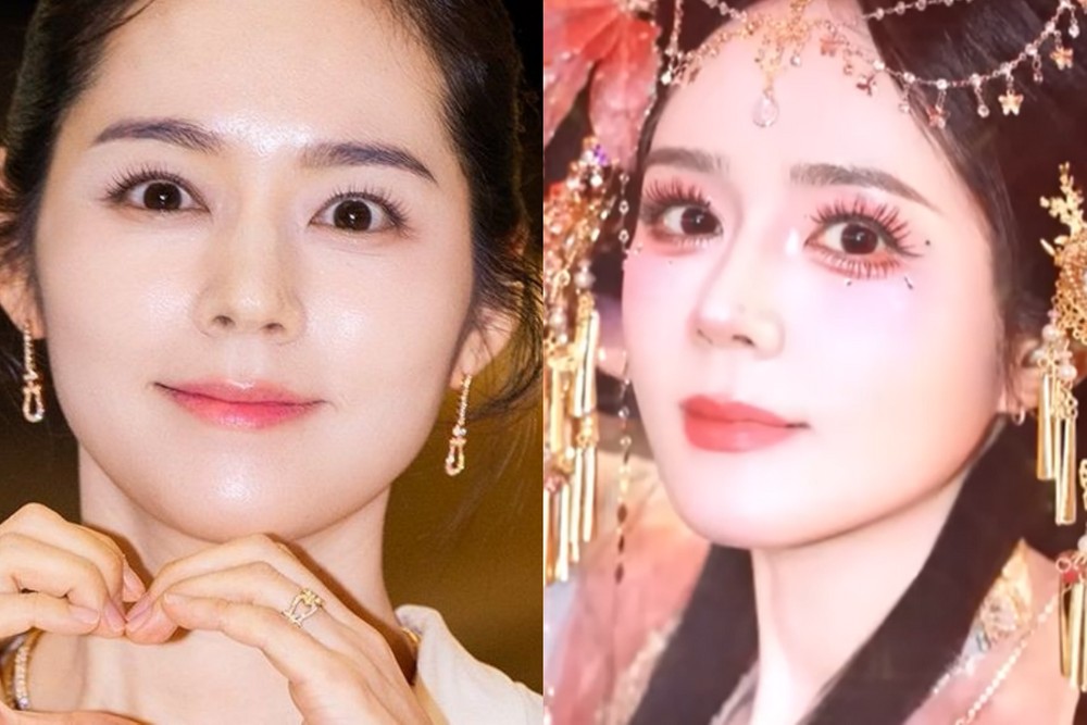 노란 수영복에 섹시한 몸매 어필하는 존예 처자