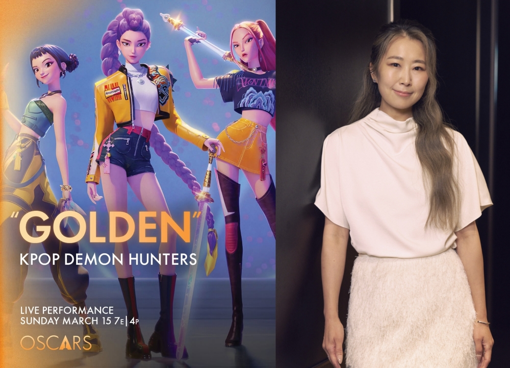 노란 수영복에 섹시한 몸매 어필하는 존예 처자