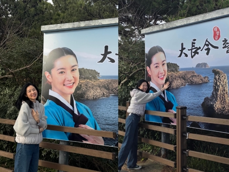 노란 수영복에 섹시한 몸매 어필하는 존예 처자