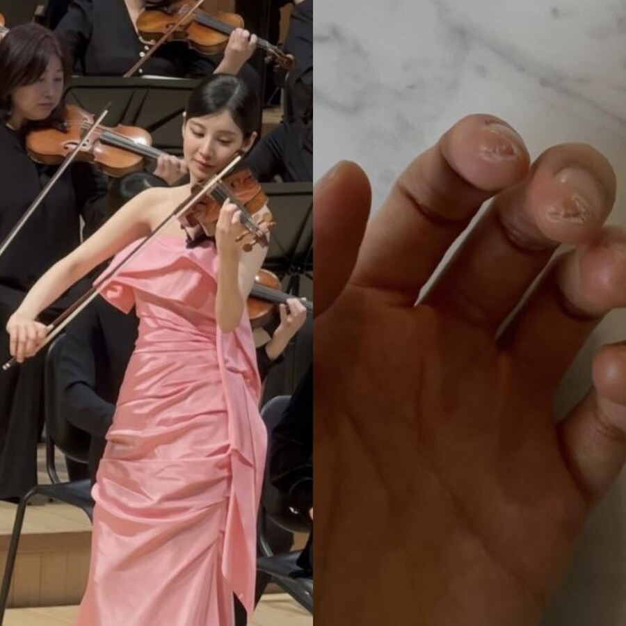 노란 수영복에 섹시한 몸매 어필하는 존예 처자