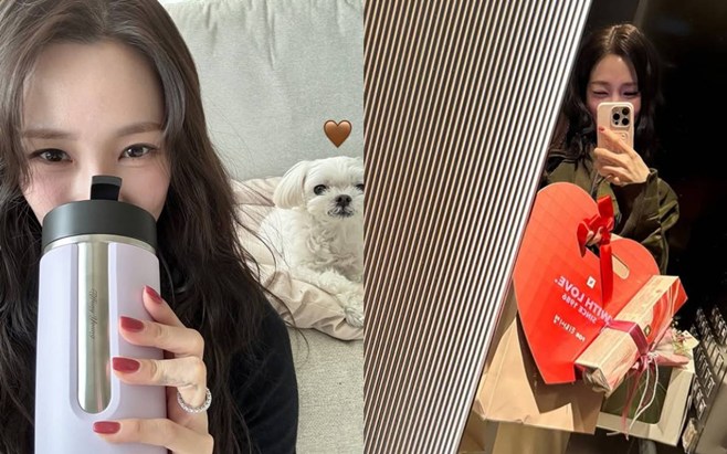 노란 수영복에 섹시한 몸매 어필하는 존예 처자