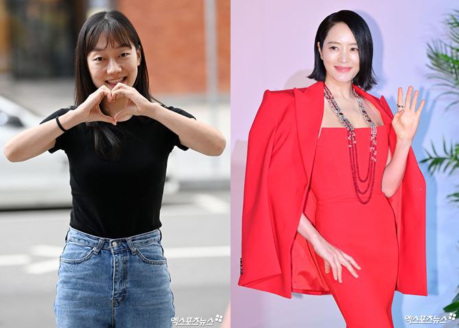 노란 수영복에 섹시한 몸매 어필하는 존예 처자