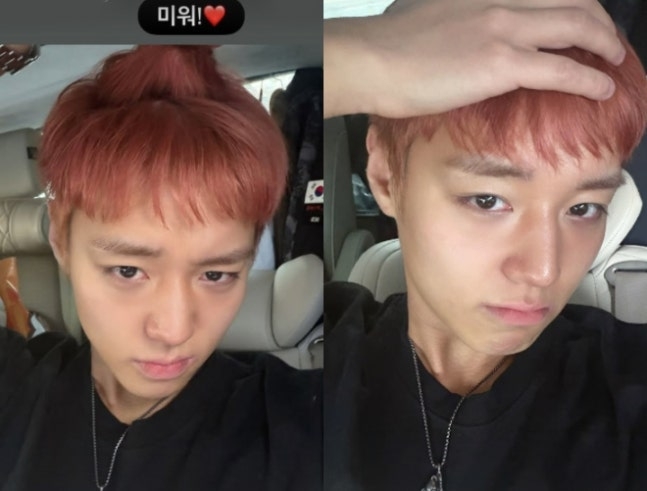 노란 수영복에 섹시한 몸매 어필하는 존예 처자