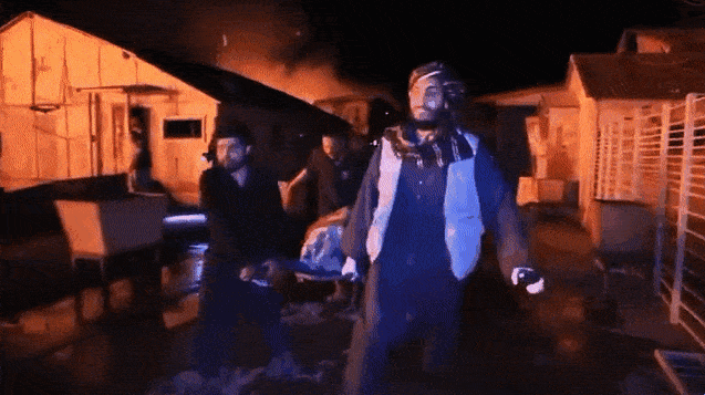 16일(현지시간) 밤 9시쯤 파키스탄군이 아프가니스탄 수도 카불에 있는 병상 2000개 규모의 재활병원을 폭격해 대규모 화재가 발생했다. 엑스 캡처