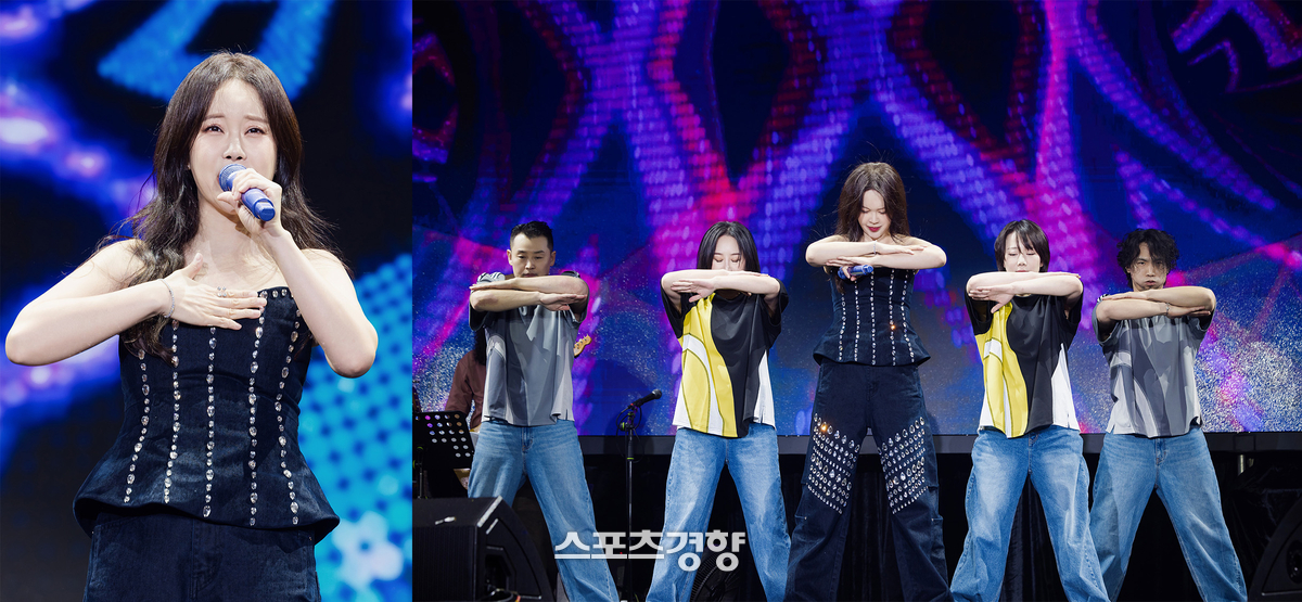 노란 수영복에 섹시한 몸매 어필하는 존예 처자