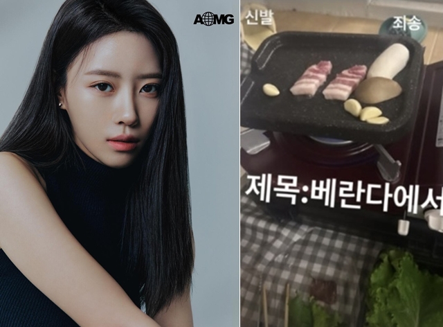 노란 수영복에 섹시한 몸매 어필하는 존예 처자