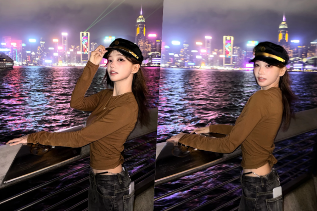 노란 수영복에 섹시한 몸매 어필하는 존예 처자