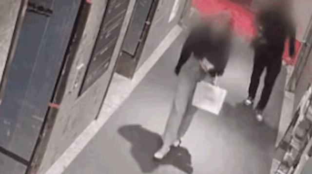 지난 2022년 5월22일 발생한 이른바 '부산 돌려차기' 사건 ⓒ당시 상황이 담긴 폐쇄회로(CC)TV 