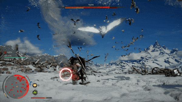 카란다가 지면으로 내려찍을 때 공격 기회를 잡아보자 [사진=김영찬 기자]