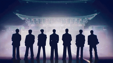 5일 넷플릭스가 공개한 BTS 컴백 라이브: 아리랑의 티저와 13일 빅히트 뮤직이 공개한 방탄소년단(BTS)의 컴백 애니메이션 티저에 담긴 경복궁의 모습. /빅히트 뮤직, 넷플릭스